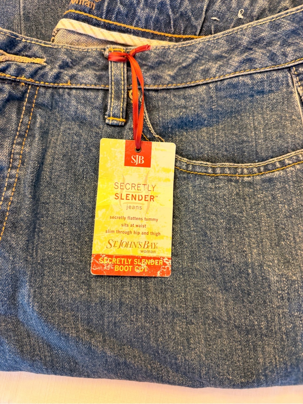 Lee Women’s New Fit Stretch Tummy Control Jeans Blue NWT 16W